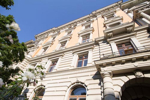 Fassade Ferdinand-Lassalle-Stra&szlig;e 6, Leipzig